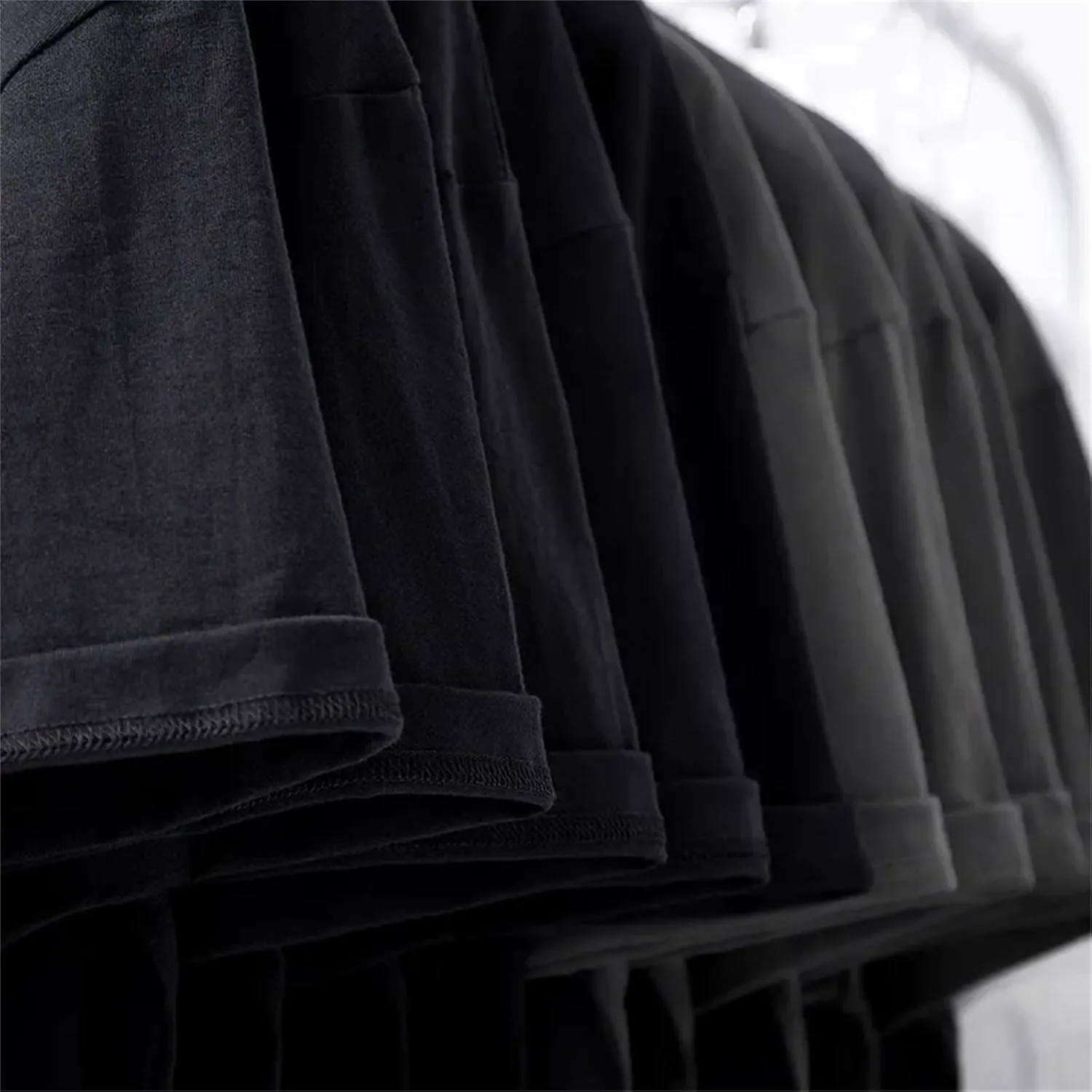 Men's Cotton Shirts Oversized Unisex Short Sleeves Casual Loose Drop Shoulder Short-Sleeve T-Shirt Undershirt