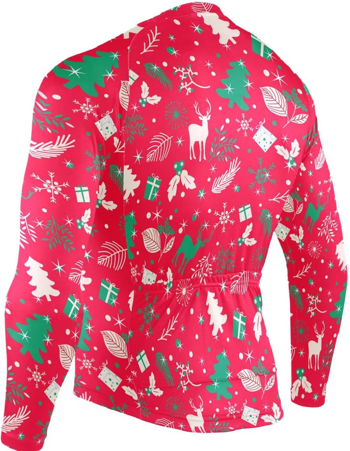 Men's Cycling Jersey Moisture Wicking and Breathable Quick Dry with 3 Rear Pockets