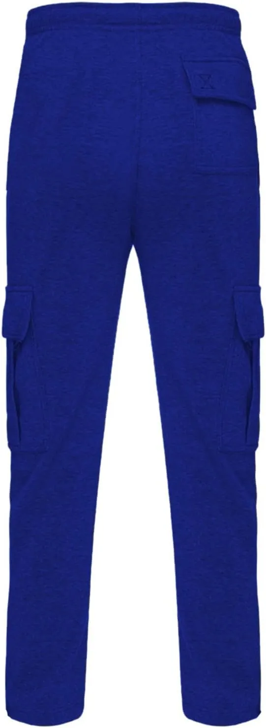 Men's Fashion Casual Cargo Pants Athletic Pants Joggers Outdoor Hiking Work Pants with Multi Pockets Sweatpants
