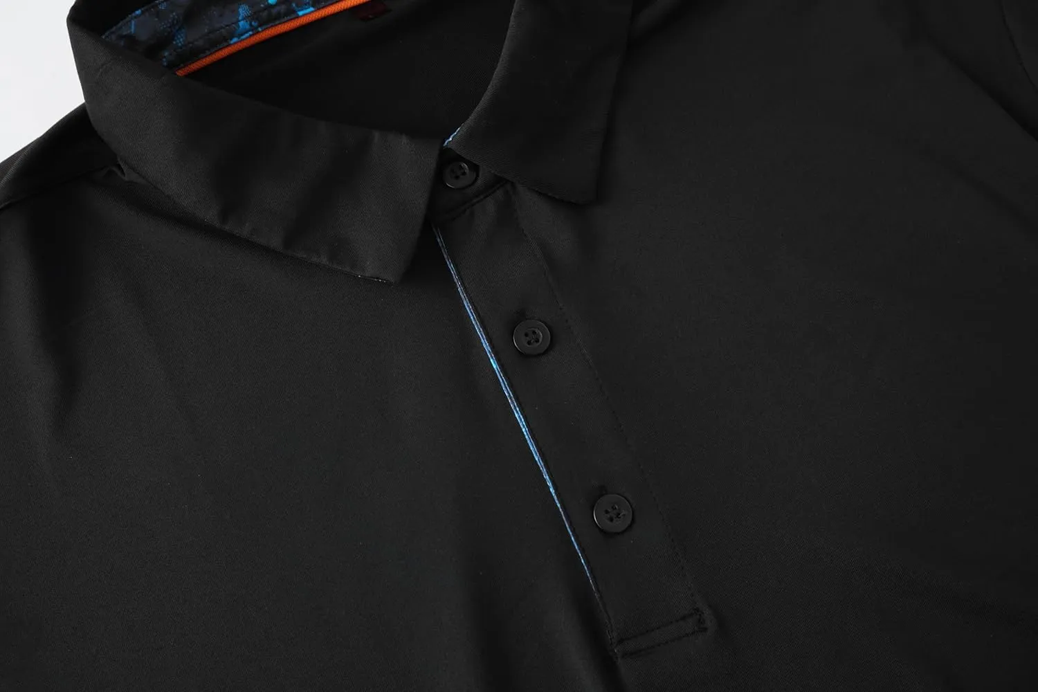 Men's Polo Shirt Performance UPF 50  Sun Protection Quick Dry Lightweight Breathable Golf Short Sleeve