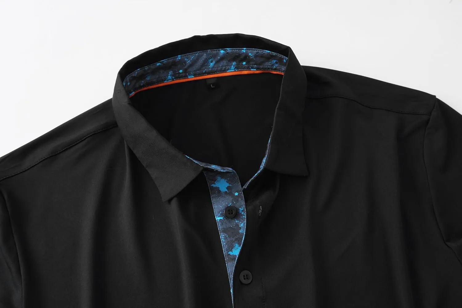 Men's Polo Shirt Performance UPF 50  Sun Protection Quick Dry Lightweight Breathable Golf Short Sleeve