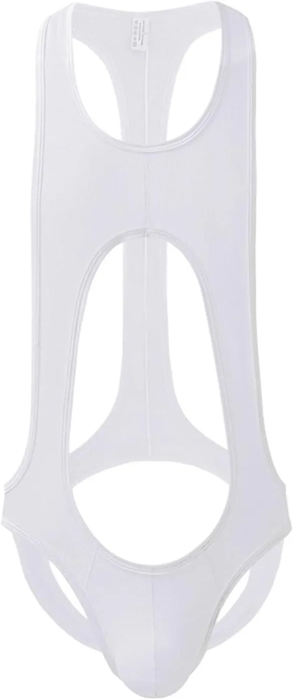 Mens Sexy Underwear Lingerie,Tangas Para Hombres Fine Mesh Breathable Underwear Fashion Youth Tank Top