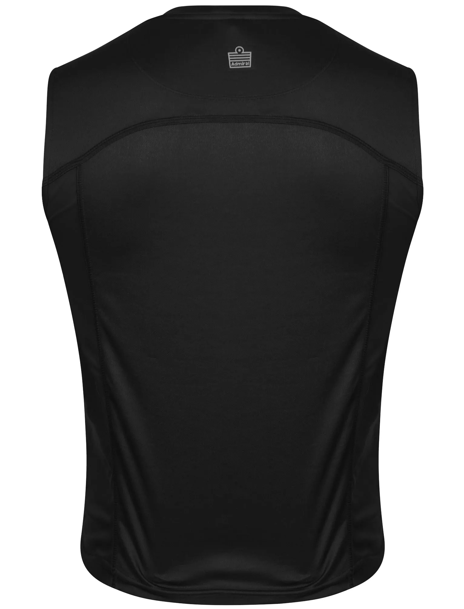 Mens Shawn Sportswear Vest Top in Black - Admiral