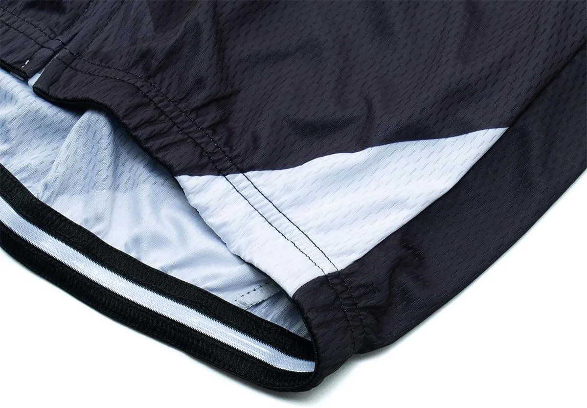 Men's Short Sleeve Bike Cycling Jersey Quick Dry Breathable Reflective Biking Shirts with 3 Rear Pockets