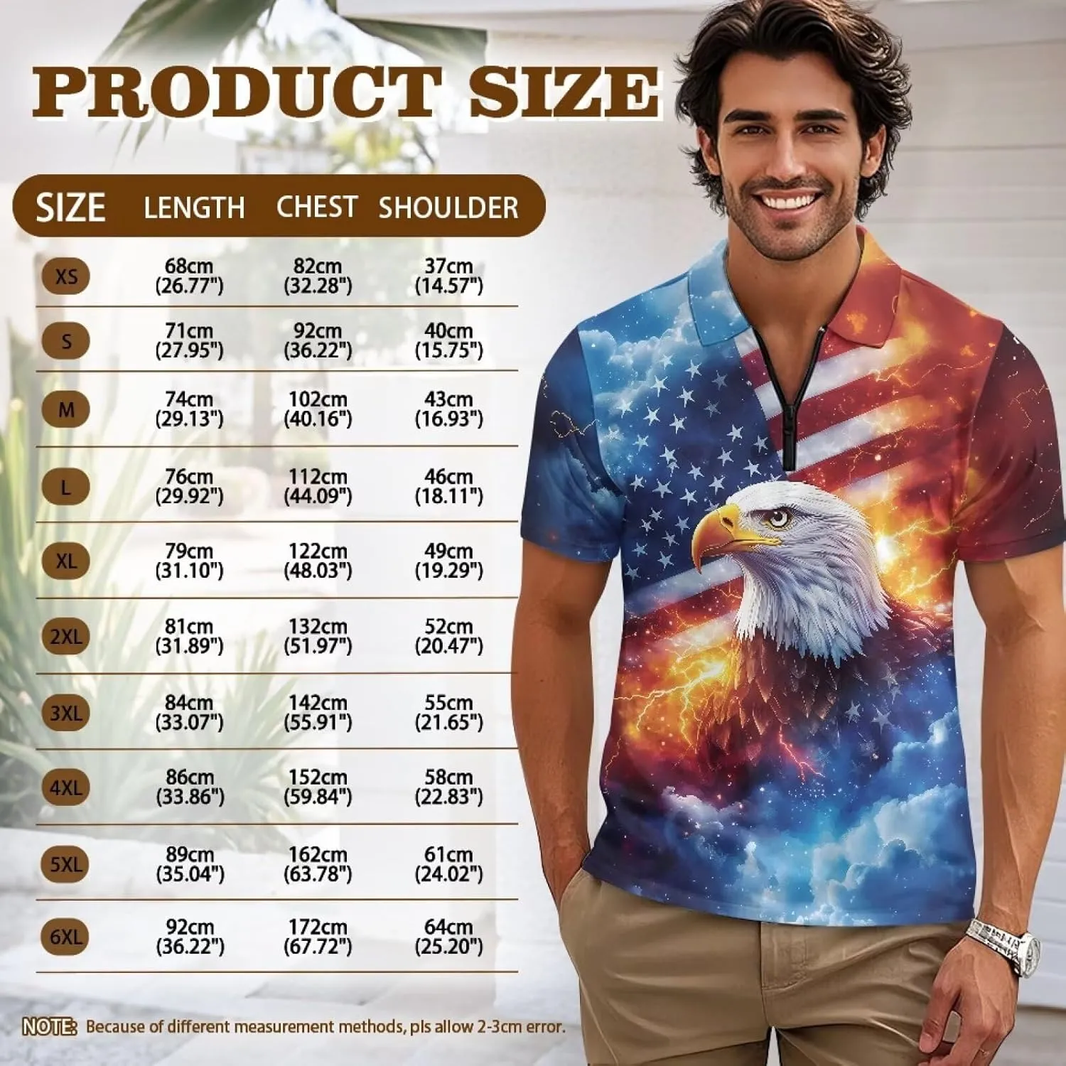 Men's Short Sleeve Shirt Zipper Collar Golf Shirt Summer Quick Dry Athletic Tops Slim Fit Sports Tennis Shirts