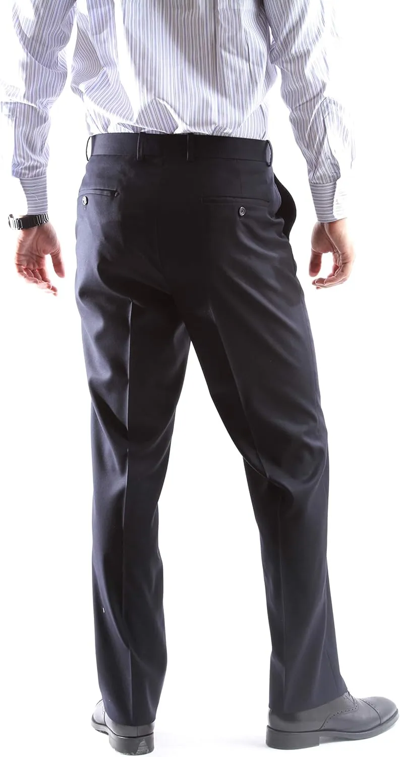 Men's Single Breasted 2 Button Extra Fine Slim Fit Dress Suit