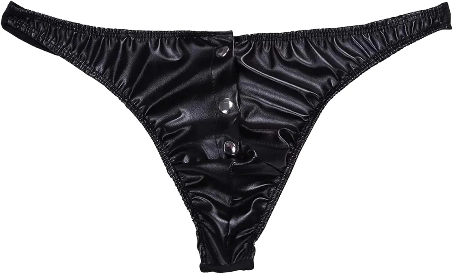Mens String Bikini Briefs Underwear Slutty Breathable T-Back Briefs Man Exotic Solid Color Lingerie