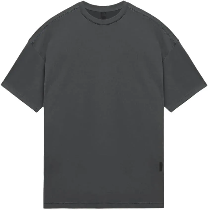 Mens Summer Casual Loose T Shirt O Neck Short Sleeve Quick Dry Breathable Gym Fitness Top