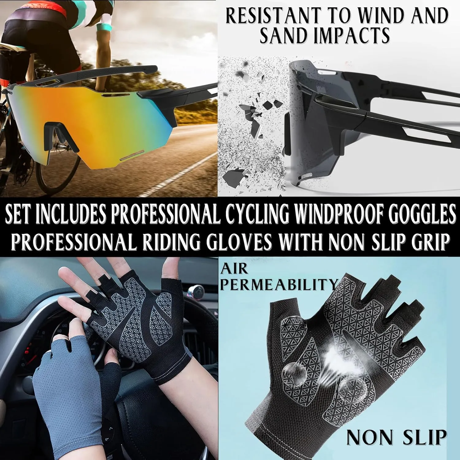 Men's Summer Short Breathable Bike Shirt Quick-Dry Bib Short Kits GEL Paddad2024 Newest Cycling Jersey Set
