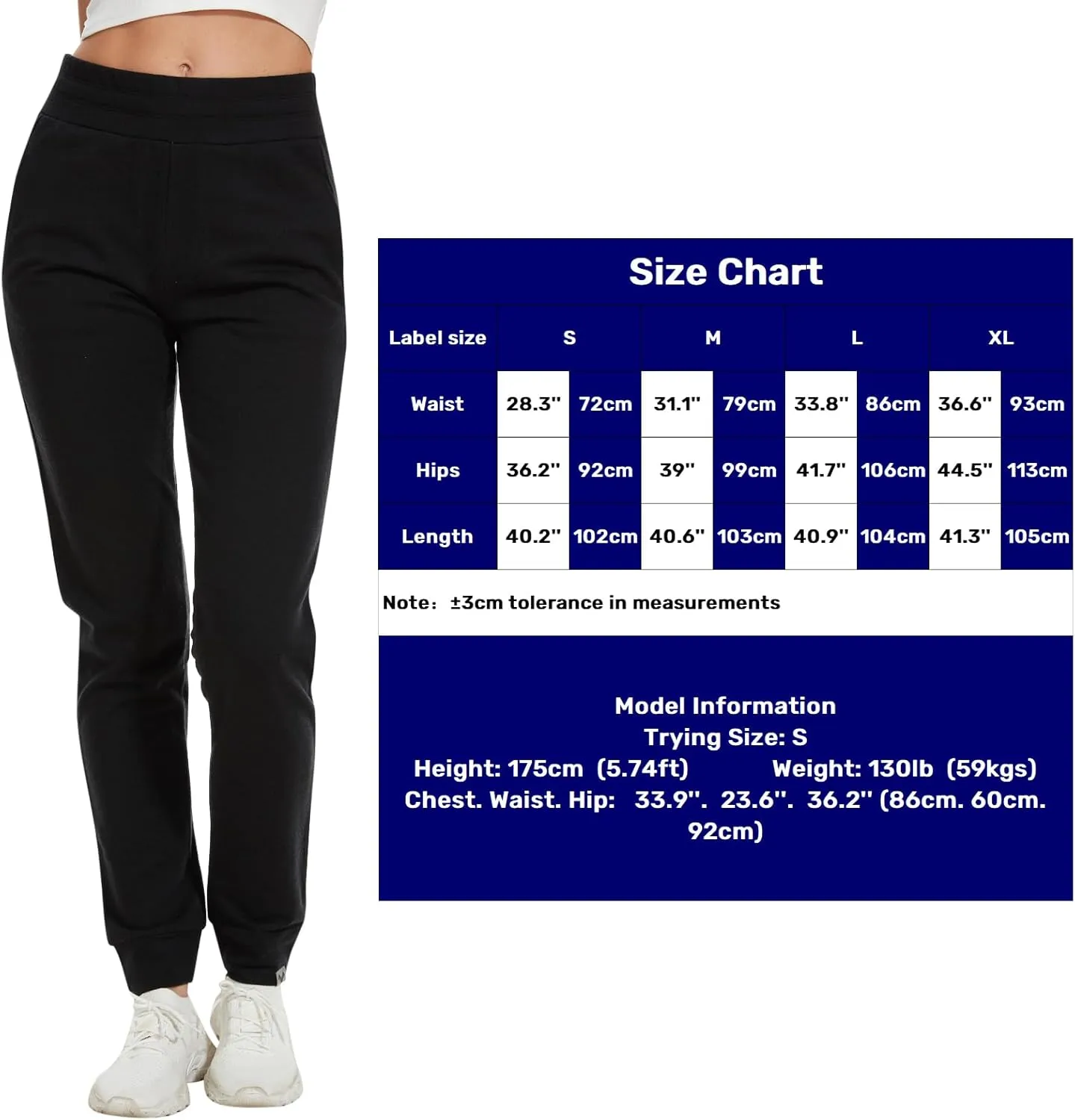 MERINNOVATION Women's Merino Wool Jogger Pant Thermal Sweatpant for Running Breathable Wicking Anti-Odor