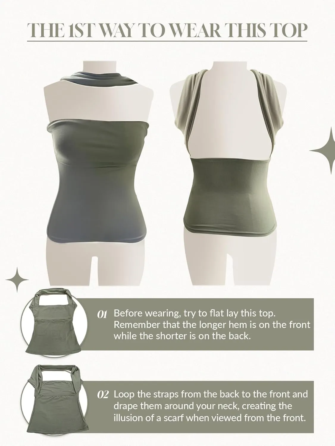 Milumia Women Ruched Strapless Halter Tube Top Open Back Slim Fit Bandeau Shirts