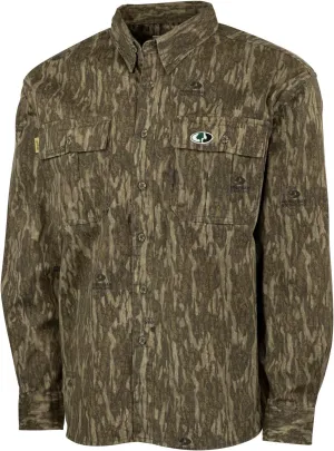 Mossy Oak Unisex-Adult Men's Long Sleeve Camo Hunting Shirts Cotton Mill