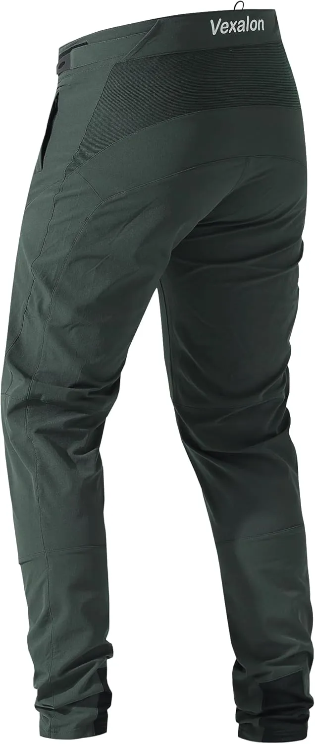 Mountain Bike PantsBMX Riding Pants for Mens, Quick-Dry Lightweight Breathable Cycling Bicycle Downhill Bike Pants