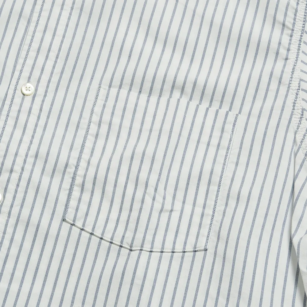 nanamica - Button Down Stripe Wind Shirt -  S25SG090