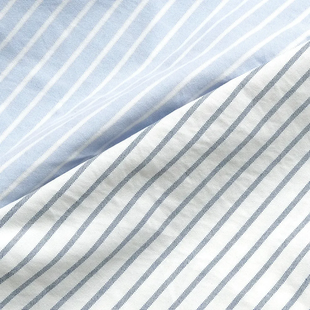 nanamica - Button Down Stripe Wind Shirt -  S25SG090