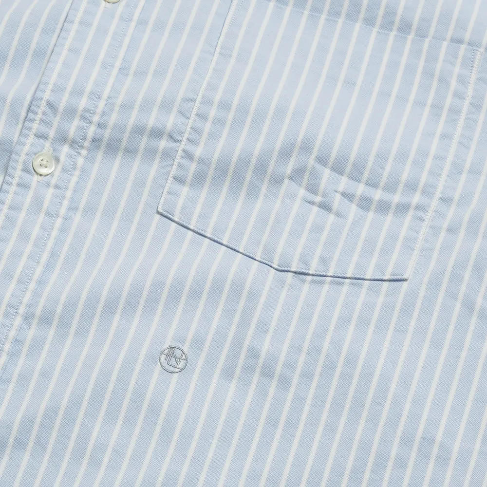 nanamica - Button Down Stripe Wind Shirt -  S25SG090
