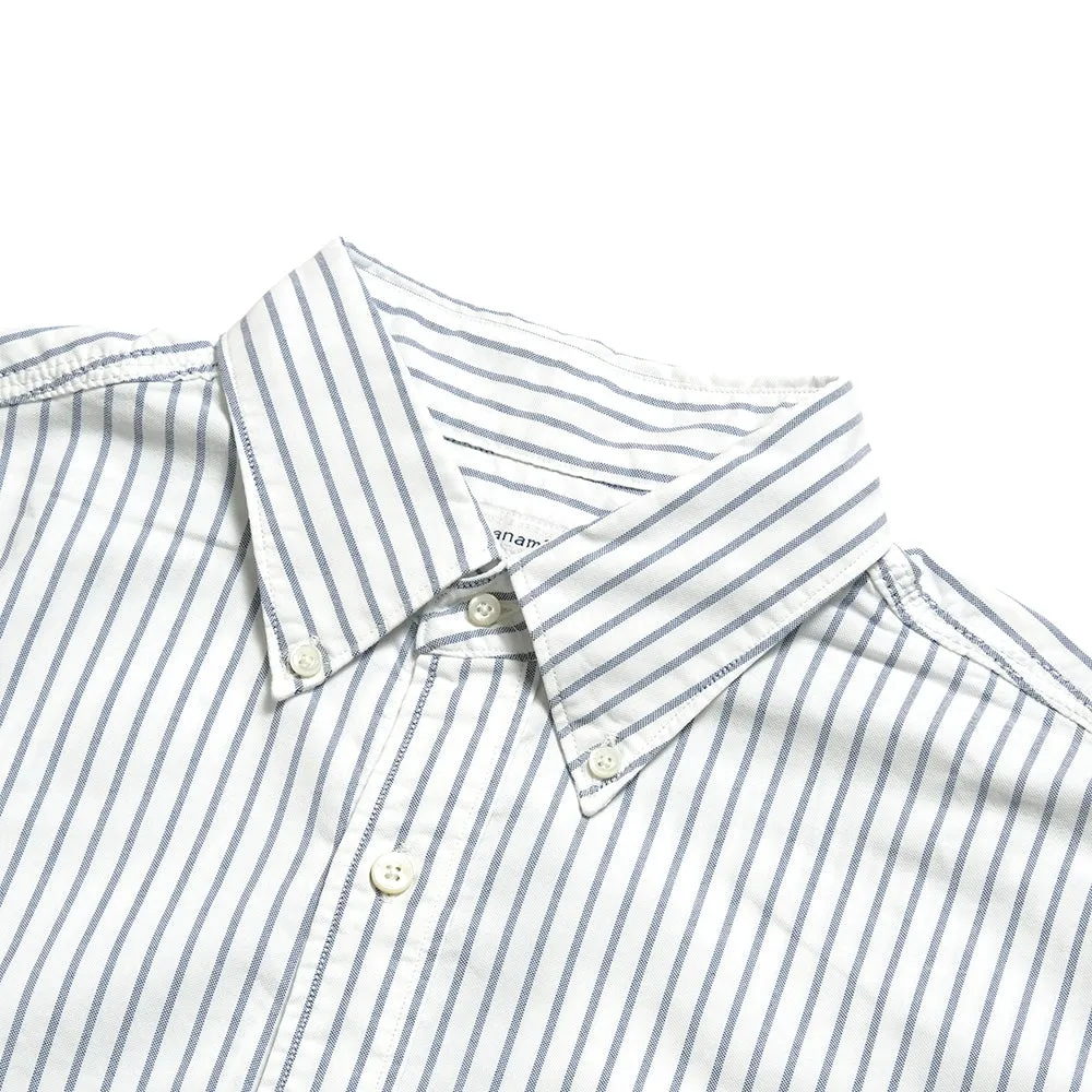 nanamica - Button Down Stripe Wind Shirt -  S25SG090