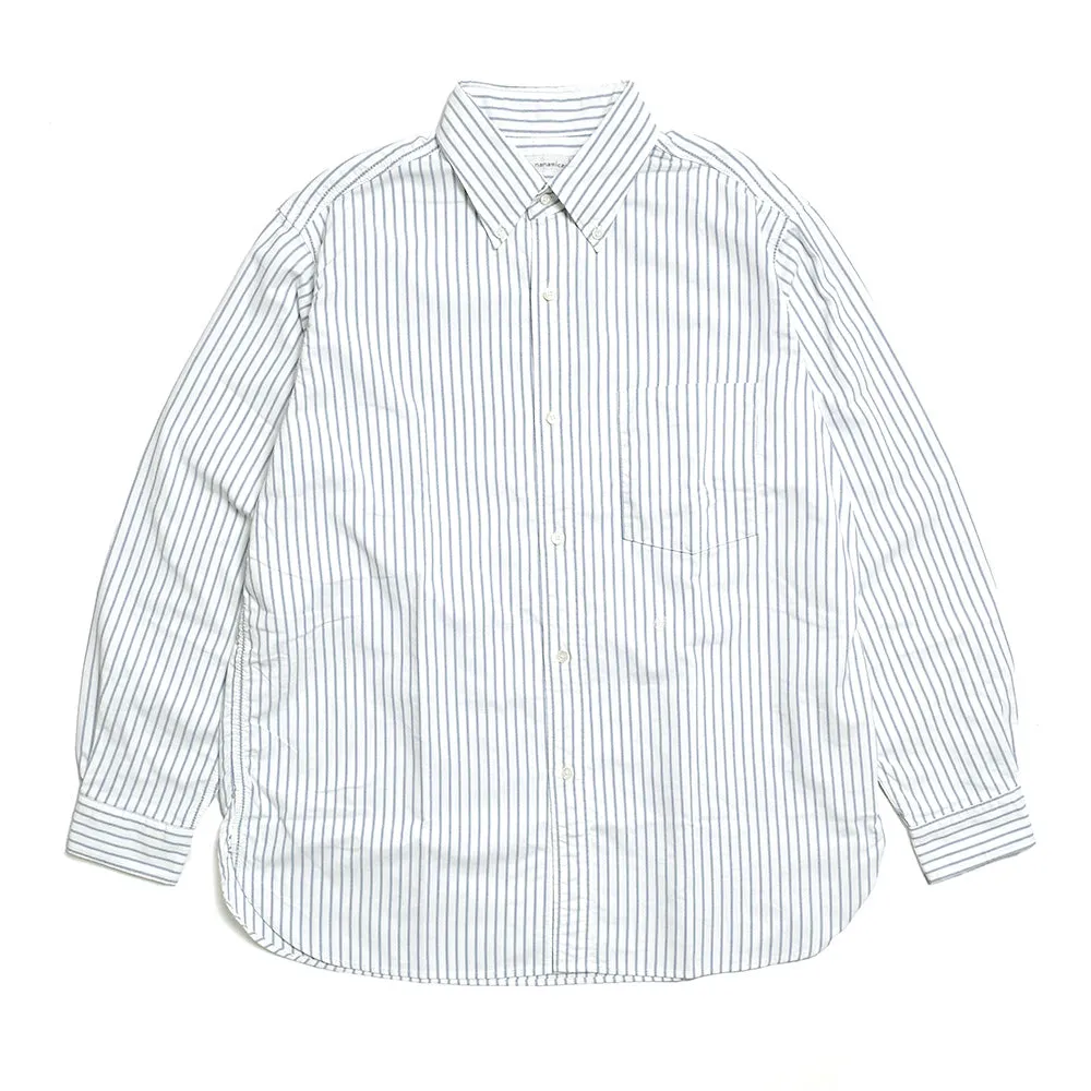 nanamica - Button Down Stripe Wind Shirt -  S25SG090