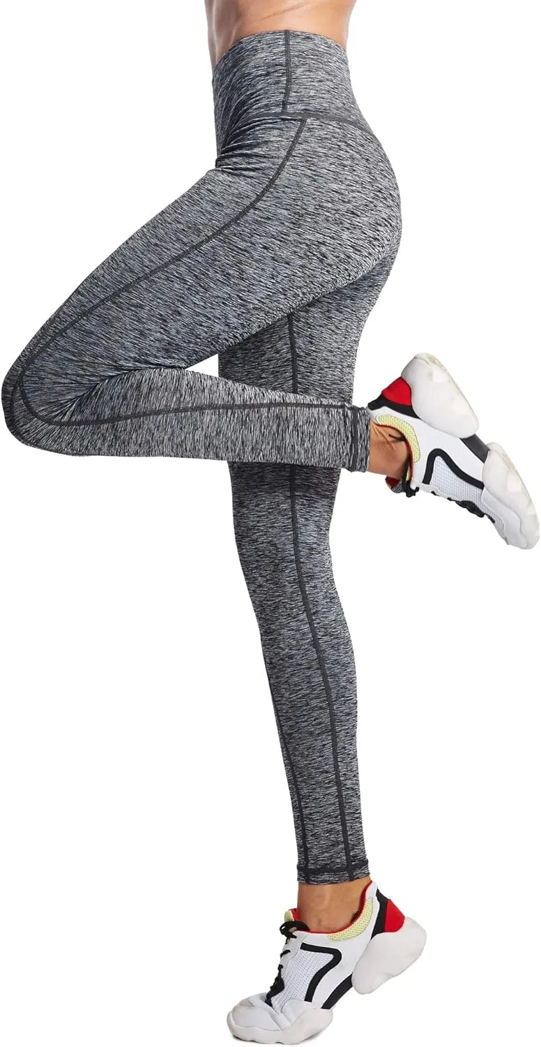 NELEUS Women's Yoga Pant Tummy Control High Waist Running Leggings with Pocket