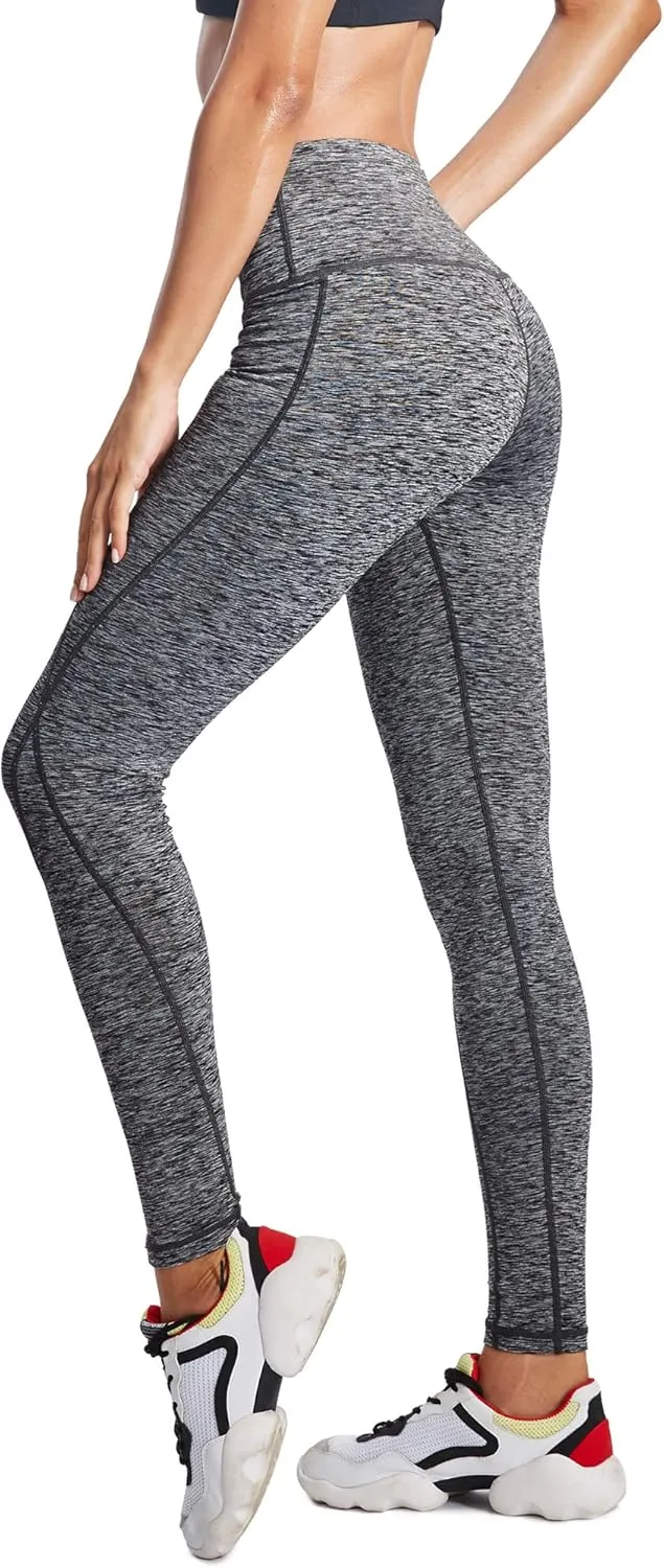 NELEUS Women's Yoga Pant Tummy Control High Waist Running Leggings with Pocket