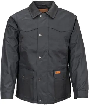Outback Trading Company Men's 2707 Pathfinder Waterproof Breathable Fleece Lined Cotton Oilskin Western Jacket