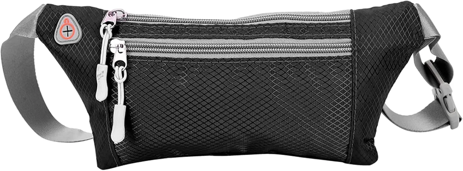 Outdoor Portable Sports Fanny Pack Multifunctional Running Cycling Waist Bag Breathable Quick Dry Large Capacity for Outdoor Activities