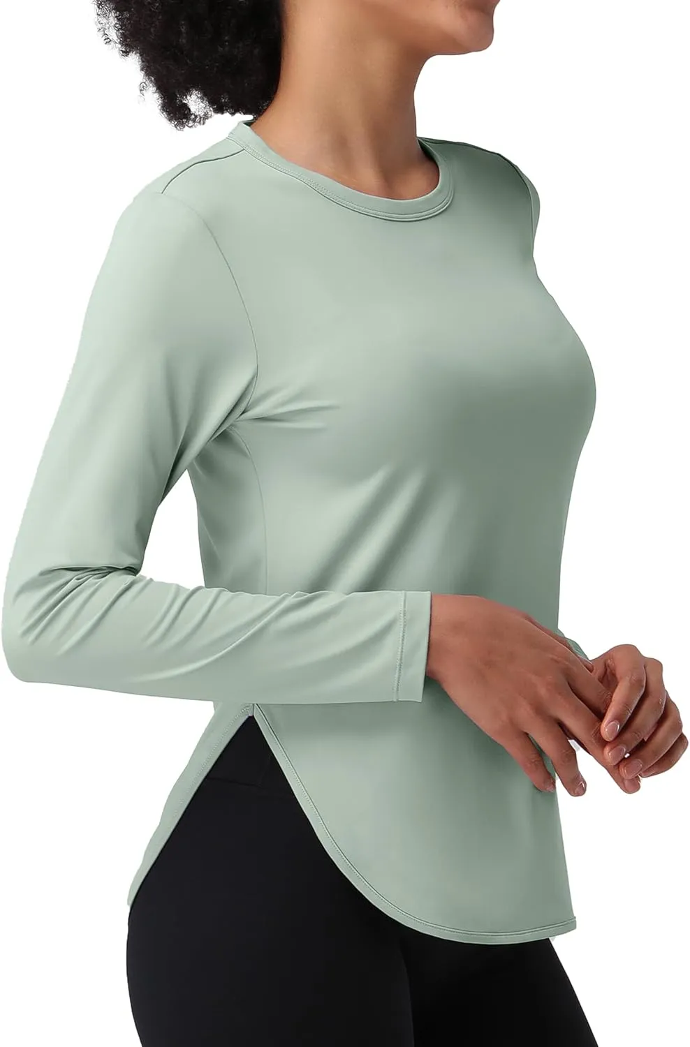 Pioneer Camp Women's Sun Shirts Long Sleeve SPF UPF 50  UV Protection Tops Lightweight Quick Dry for Hiking Running Workout
