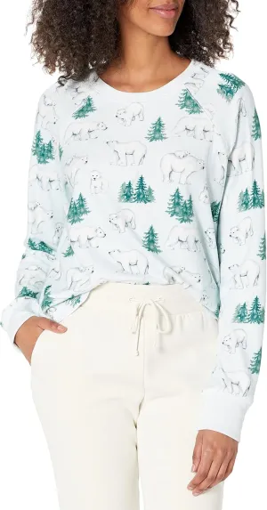 PJ Salvage Women's Loungewear Just Chill Long Sleeve Top