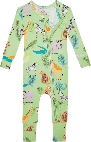 Posh Peanut Convertible Baby Sleepers - Boys Footless Baby Pajamas with 2 Way Zipper for Easy Diaper Changes