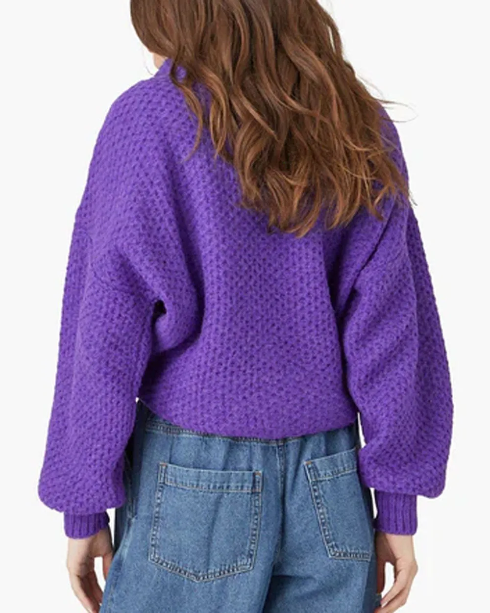 Purple Iris Ally Sweater