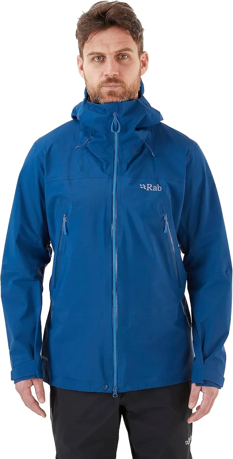 Rab Men's Kangri GTX Waterproof Breathable Gore-tex Jacket for Hiking and Mountaineering
