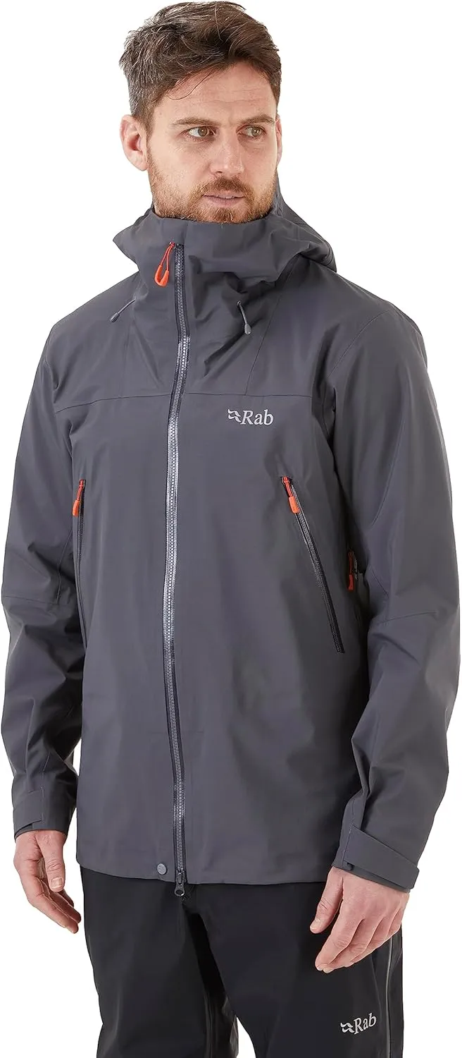 Rab Men's Kangri GTX Waterproof Breathable Gore-tex Jacket for Hiking and Mountaineering