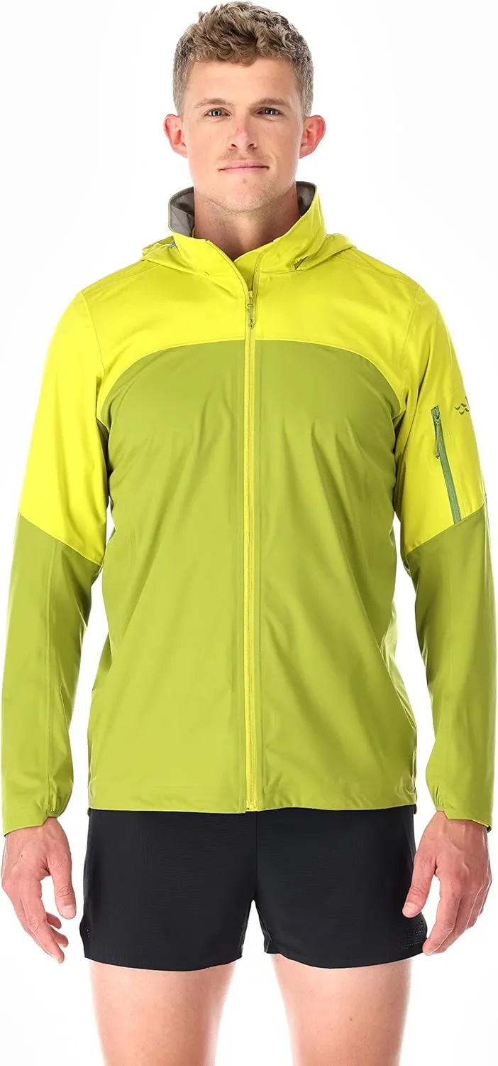 Rab Men's Kinetic Ultra Stretch Waterproof Breathable Jacket for Hiking and Trail Running