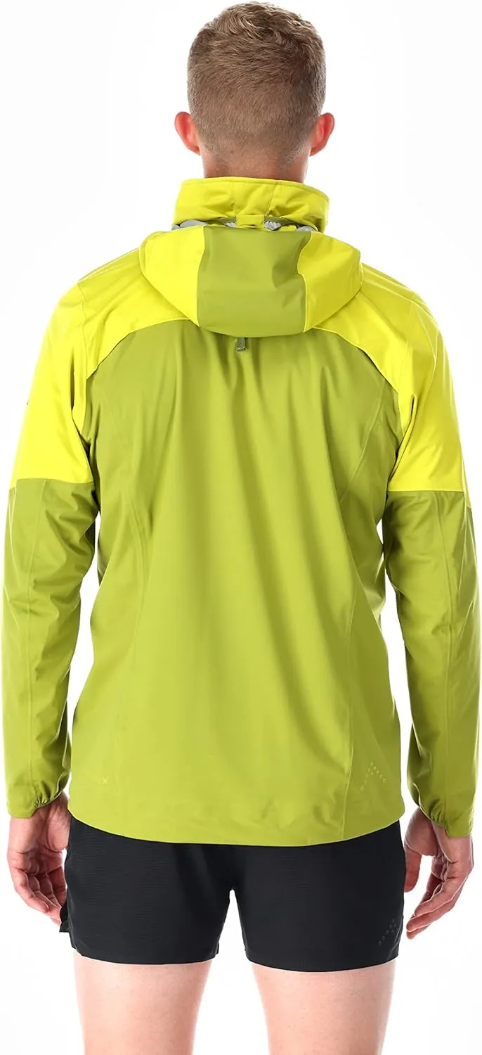Rab Men's Kinetic Ultra Stretch Waterproof Breathable Jacket for Hiking and Trail Running