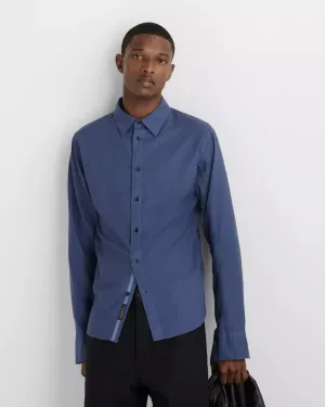 Rag & Bone Worn Indigo Fit 2 Engineered Oxford Shirt