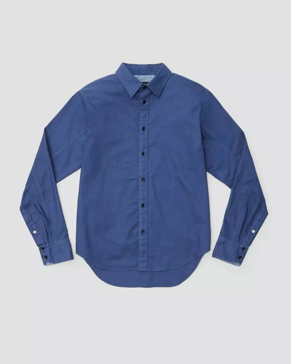 Rag & Bone Worn Indigo Fit 2 Engineered Oxford Shirt