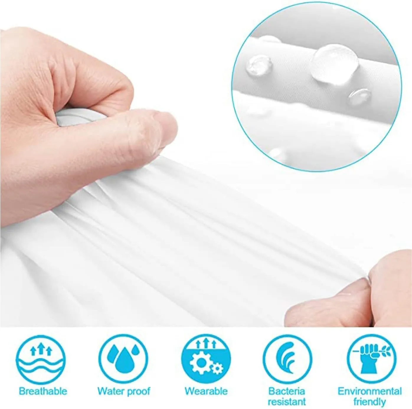 Rain Coat Poncho for Adult, 2 Pack Women Men Reusable Raincoats Emergency with Hood and Drawstring