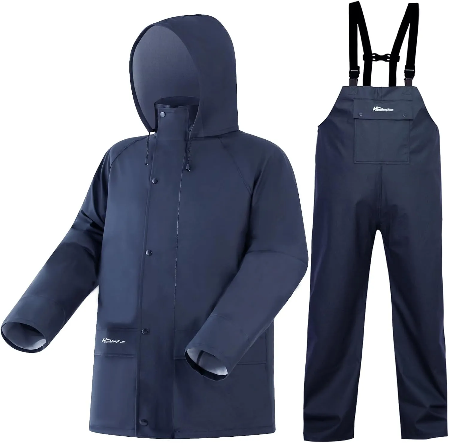 Rain Suit Waterproof Jacket and Trouser Suit Raincoat for Men and Women Outdoor All-Sport
