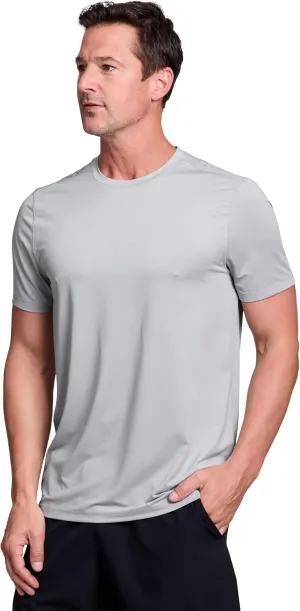 RBX Men's Workout T-Shirt, Breathable Lightweight Stretch Jersey Moisture Wicking Quick Dry Running Training Top