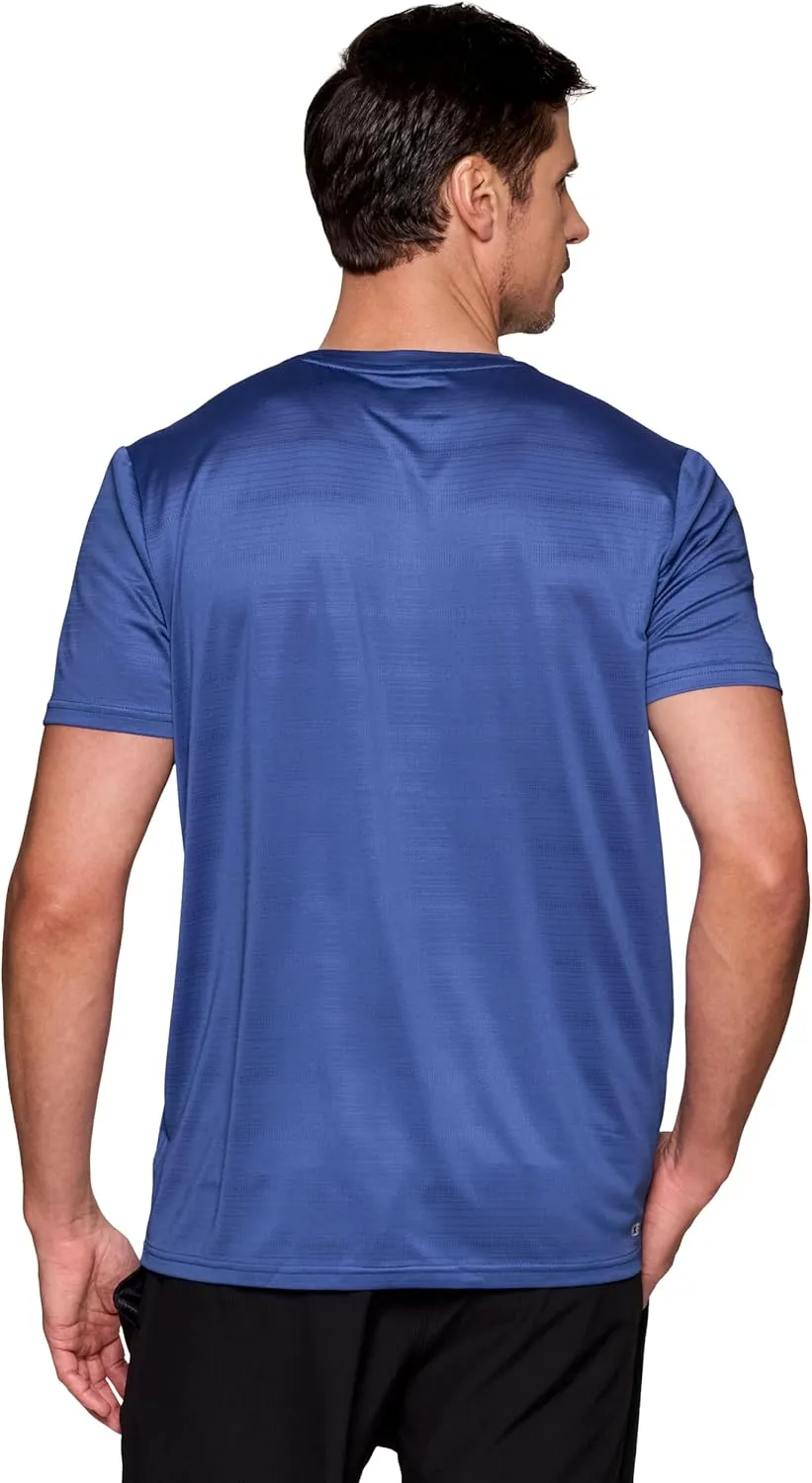 RBX Men's Workout T-Shirt, Breathable Lightweight Stretch Jersey Moisture Wicking Quick Dry Running Training Top