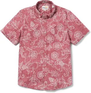 Reyn Spooner Floral Hawaiian Aloha Shirt - Tailored Button Front