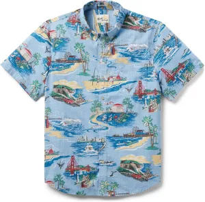 Reyn Spooner Oceanic Hawaiian Aloha Shirt - Tailored Button Front