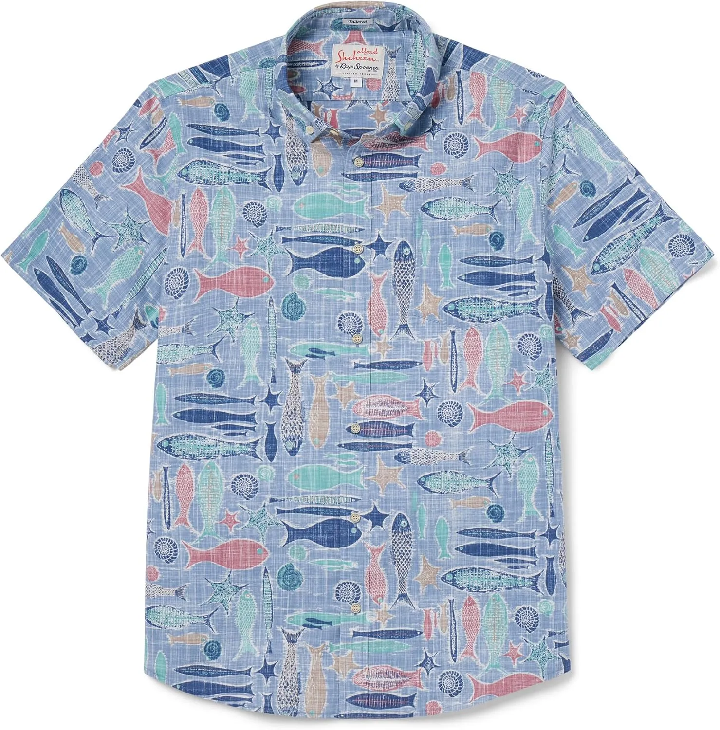 Reyn Spooner Oceanic Hawaiian Aloha Shirt - Tailored Button Front