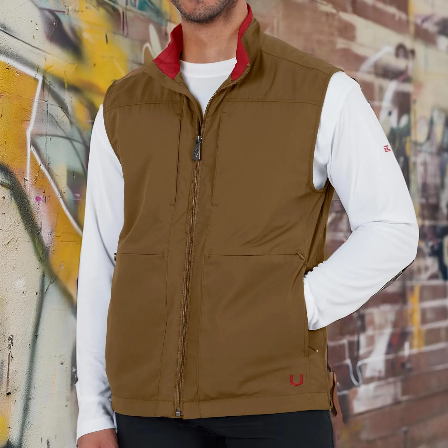 SCOTTeVEST Best Travel Vest for Men - 26 Hidden Pockets - Water Repellent for Travel & More