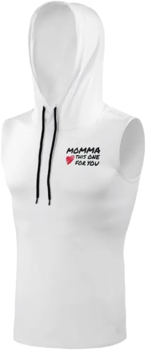 SLEEFS Sleeveless Compression Hoodie - Workout Top Tank for Men - Breathable Muscle Shirt - Quick Dry