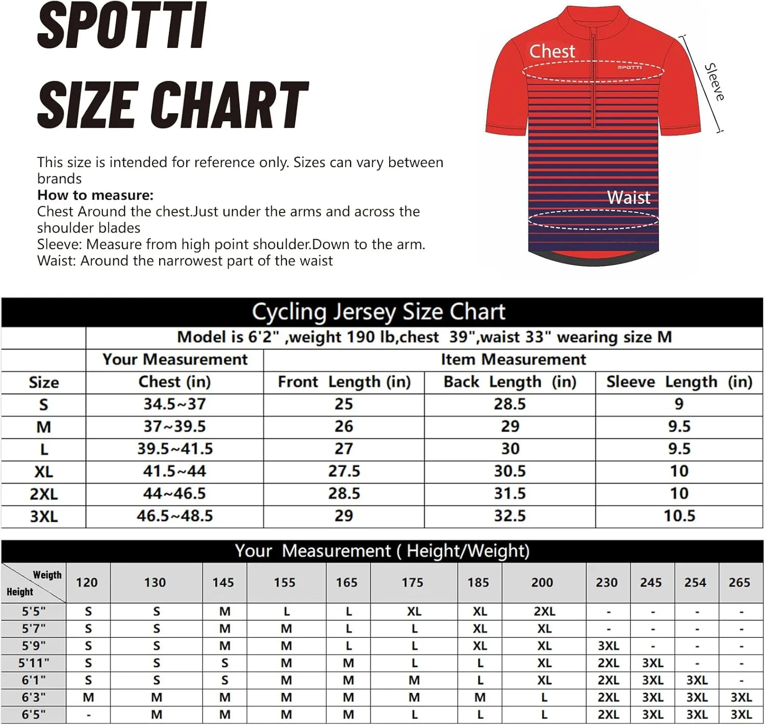 Spotti Men's Cycling Bike Jersey Short Sleeve with 3 Rear Pockets- Moisture Wicking, Breathable, Quick Dry Biking Shirt
