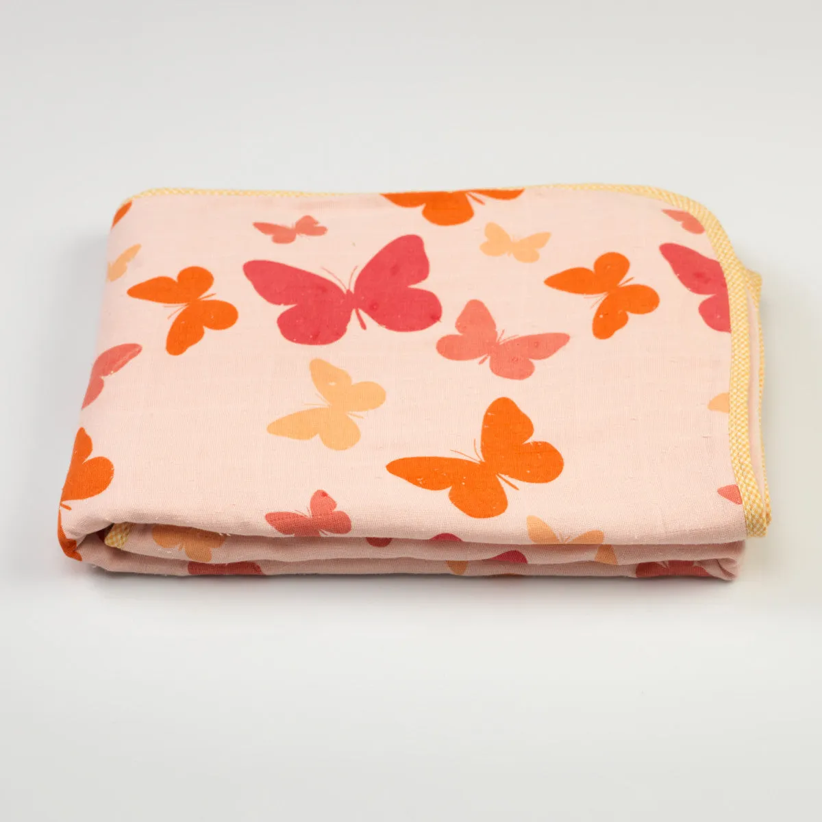 Spring Flutters Muslin Cozy Blanket