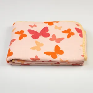 Spring Flutters Muslin Cozy Blanket