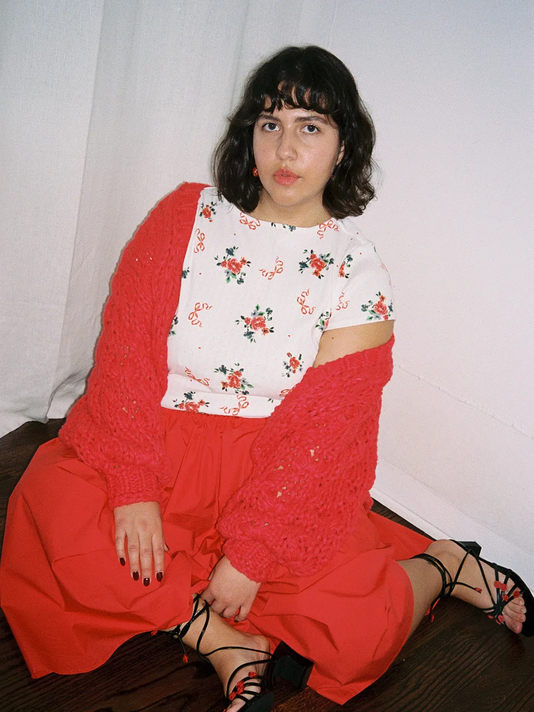 Stevie Chunky Cardi - Apple