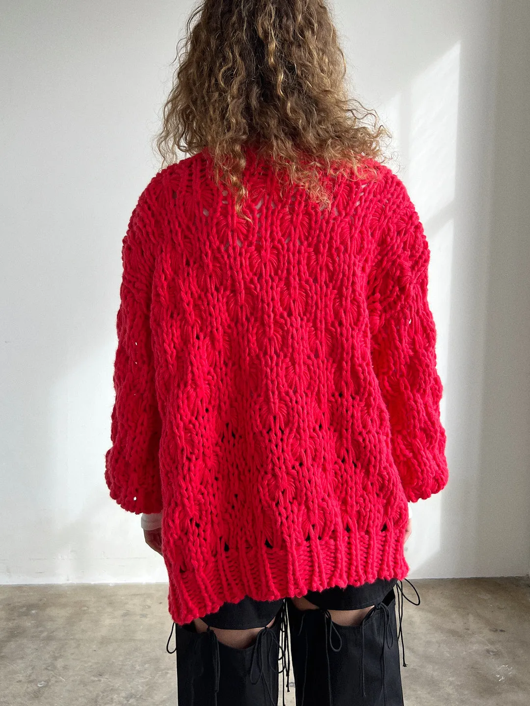Stevie Chunky Cardi - Apple